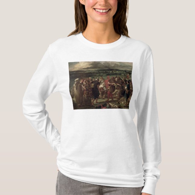 Camiseta Cómicos o bufones árabes, 1848 (Anverso)
