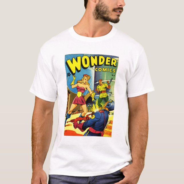 Camiseta Cómics con maravillas 16 - Tara - Ciencia ficción  (Anverso)