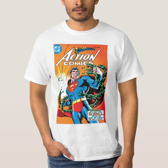 Camiseta Comics de acción #485 (Anverso)