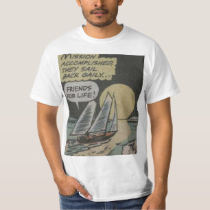 Camiseta Comics de aventuras de los años 50 Mejor regalo