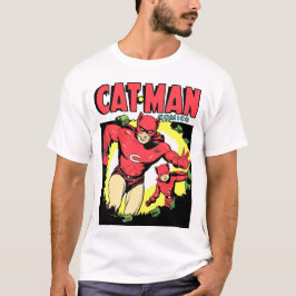 Camiseta Cómics de Cat-Man: junio de 1942