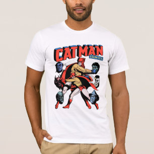 Camiseta Cómics de Cat-Man: noviembre de 1944