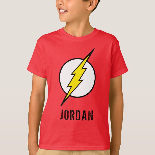 Camiseta Comics de DC | Cumpleaños Flash (Anverso)