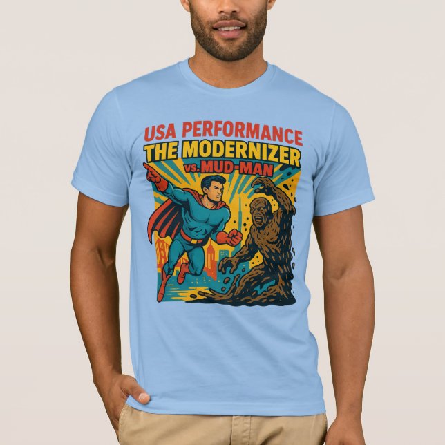 Camiseta Cómics de Rendimiento de EE. UU. (Anverso)