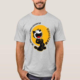 Camiseta Cómics Dibujos Animados Gato | Aldulto