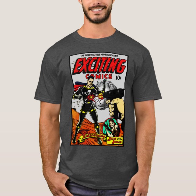 Camiseta Cómics excitantes (Anverso)