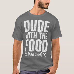 Camiseta Comida Amigo alias Cocina de Hierro Fundido CHEF
