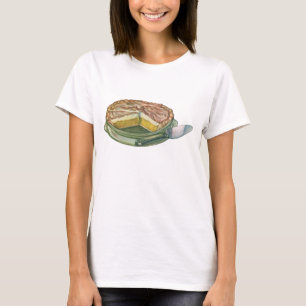 Camiseta Comida Antigua, Tarta de Merengue de Limón Postre