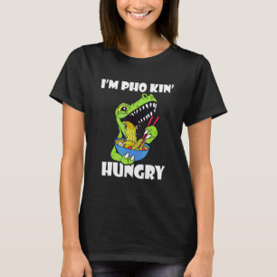 Camiseta Comida Asiática Hambriento Comida Juego de Palabra