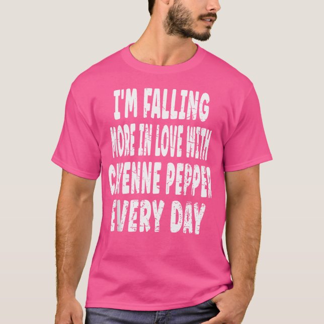 Camiseta Comida caliente Cayenne Pepper Vegan Healthy Lifes (Anverso)