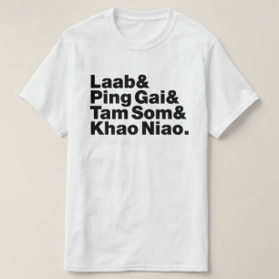 Camiseta Comida callejera de Laotian