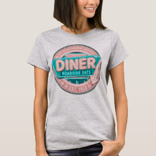 Camiseta Comida callejera de restaurante americano vintage