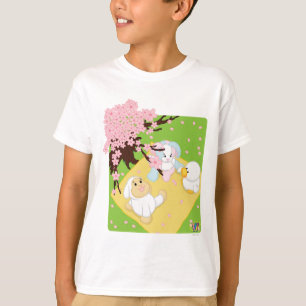 Camiseta Comida campestre de la celebración de la primaver