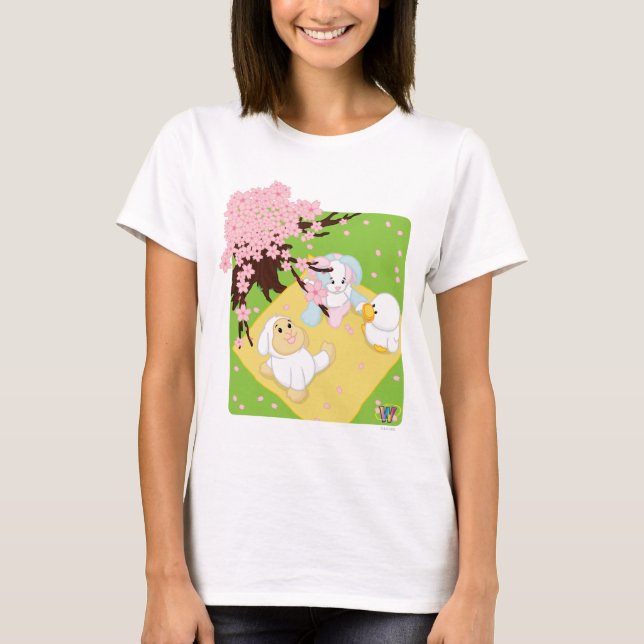 Camiseta Comida campestre de la celebración de la primavera (Anverso)