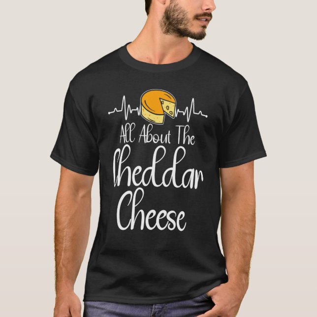 Camiseta Comida Cheddar Cheese (Anverso)