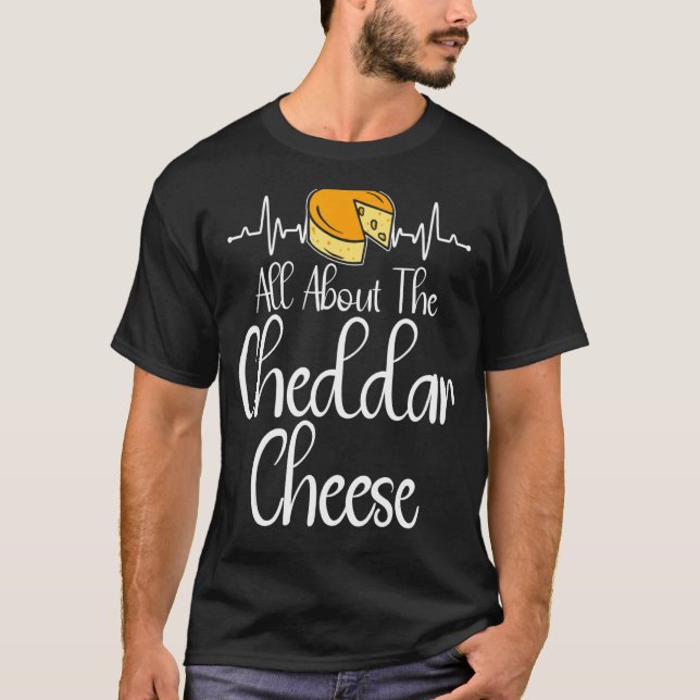 Camiseta Comida Cheddar Cheese (Anverso)