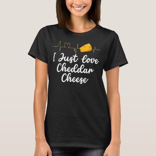 Camiseta Comida Cheddar Cheese (Anverso)