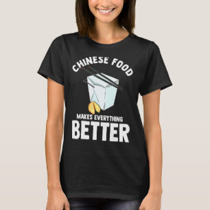 Camiseta Comida China Comida Para Llevar Apasionado De La C