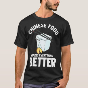 Camiseta Comida China Comida Para Llevar Apasionado De La C