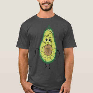 Camiseta Comida Cocina Gastronómica Aguacate con problemas 