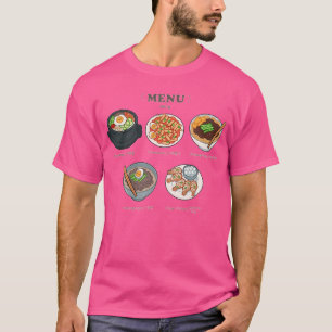 Camiseta Comida coreana pura