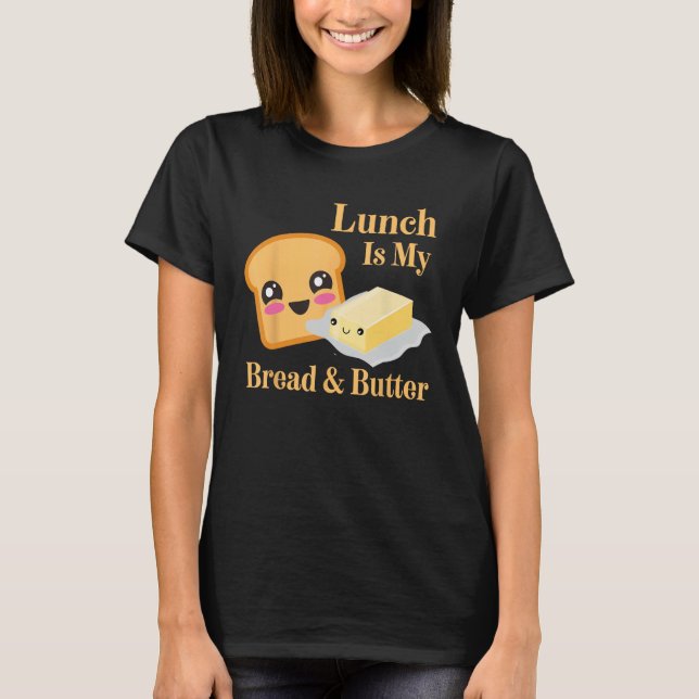 Camiseta Comida Cute Lady Cafeteria Crew Funny Essential Wo (Anverso)