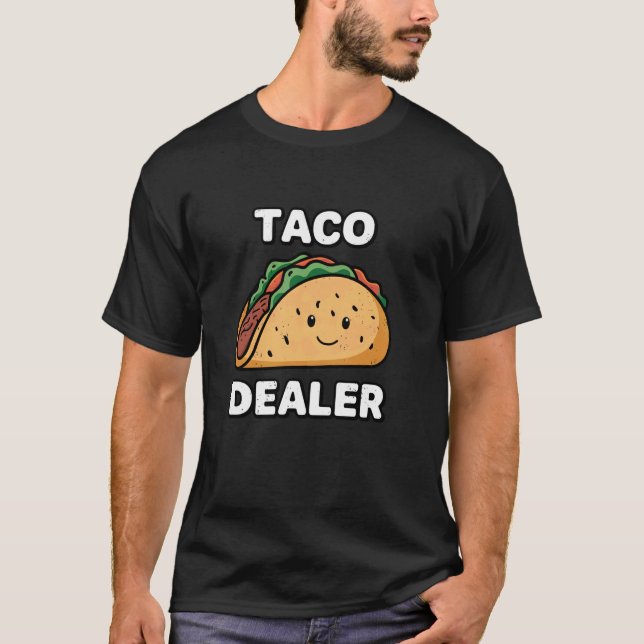Camiseta Comida de Cinco De Mayo para Amantes de Tacos Chic (Anverso)