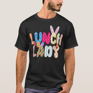 Camiseta Comida de conejo Lady Graciosa Huevo Día de Pascua
