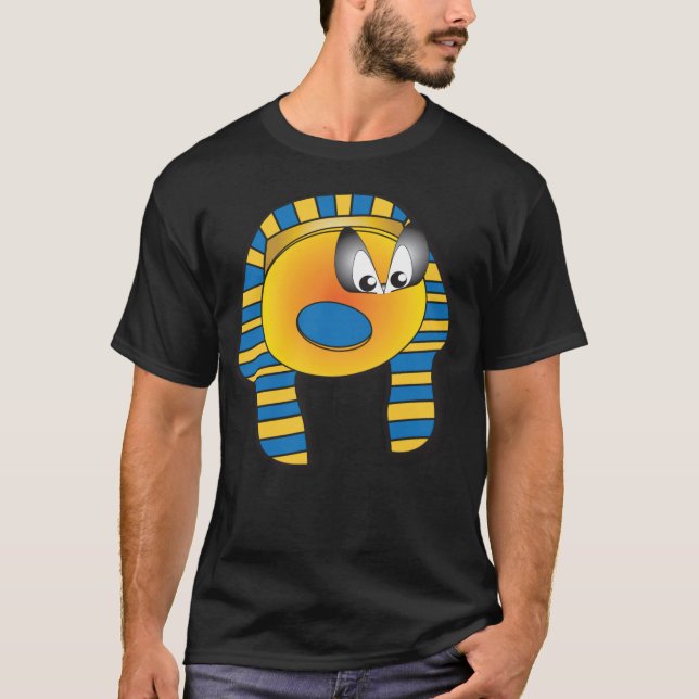 Camiseta Comida de cumpleaños del arcoiris del Rey Tut (Anverso)