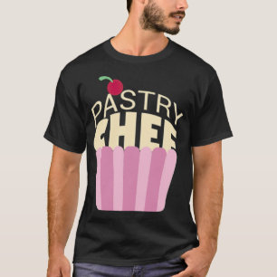 Camiseta Comida de cumpleaños del astronauta Pastry Chef