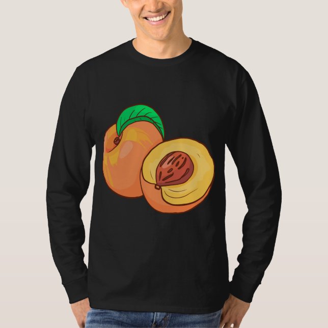 Camiseta Comida de fruta de boletus Vegetariano (Anverso)