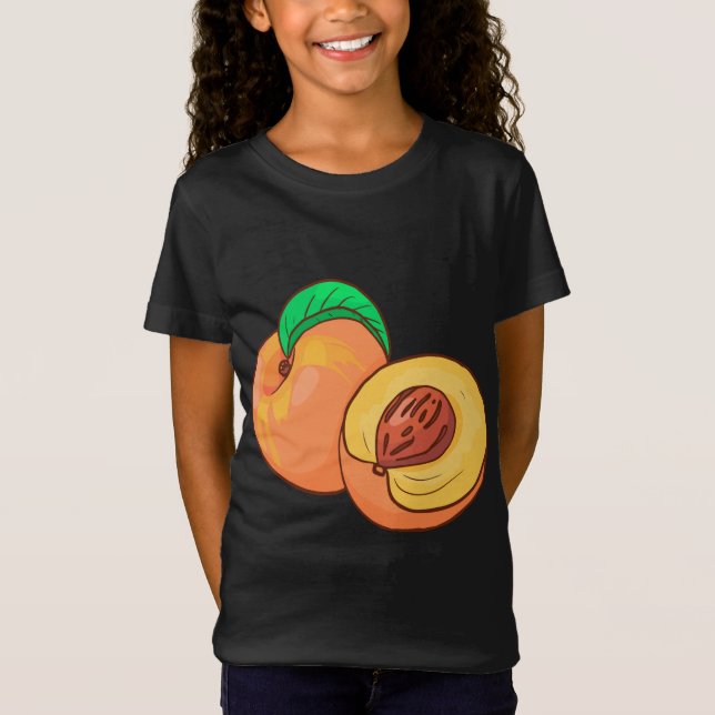 Camiseta Comida de fruta de boletus Vegetariano (Anverso)