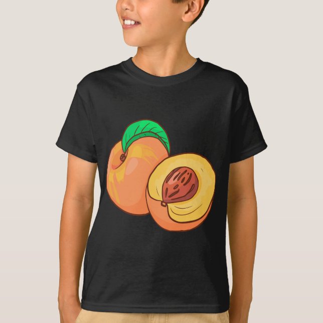 Camiseta Comida de fruta de boletus Vegetariano (Anverso)
