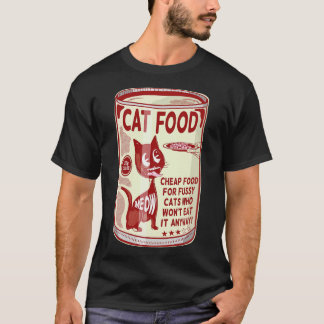 Camiseta Comida de gato Fussy