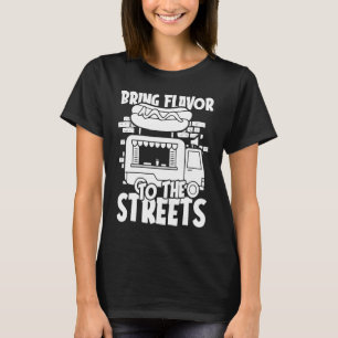 Camiseta Comida de la calle Stall Truck vendedor