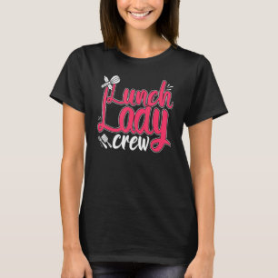 Camiseta Comida de la Escuela de la Mujer de la Señora de l