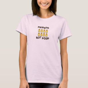 Camiseta Comida de los amigos no