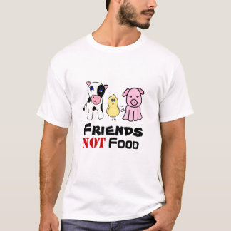 Camiseta Comida de los amigos no