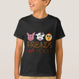 Camiseta Comida de los amigos no