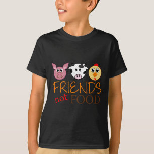 Camiseta Comida de los amigos no
