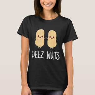 Camiseta Comida de maní divertida kawaii linda meme Deez Nu