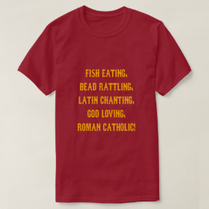 CAMISETA COMIDA DE PESCADO, RATTTLING DE CARNE.........