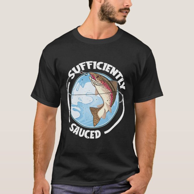 Camiseta Comida de pescado saudita (Anverso)