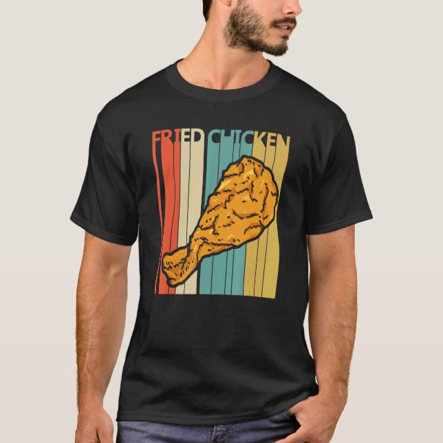 Camiseta Comida de Pollo Frito (Anverso)