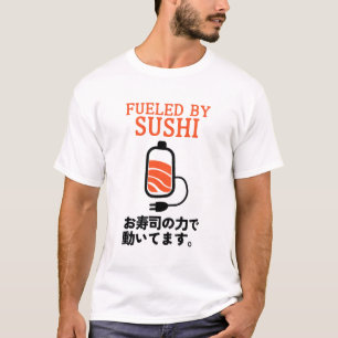 Camiseta Comida de sushi divertida japonesa