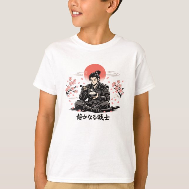 Camiseta Comida del Samurái Silencioso (Anverso)