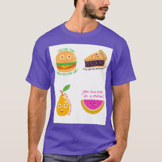 Camiseta Comida divertida