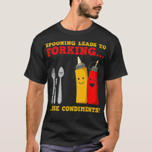 Camiseta Comida divertida Condiciones divertidas Citas de c