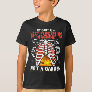 Camiseta Comida divertida de carne anti-vegana Lover Bbq C