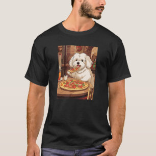 Camiseta Comida divertida de perro de La Pizza Habanesa